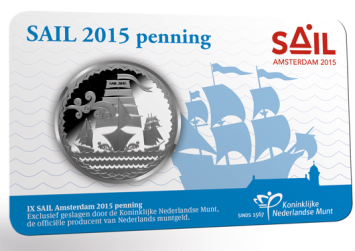 Sail 2015 Coincard Penning